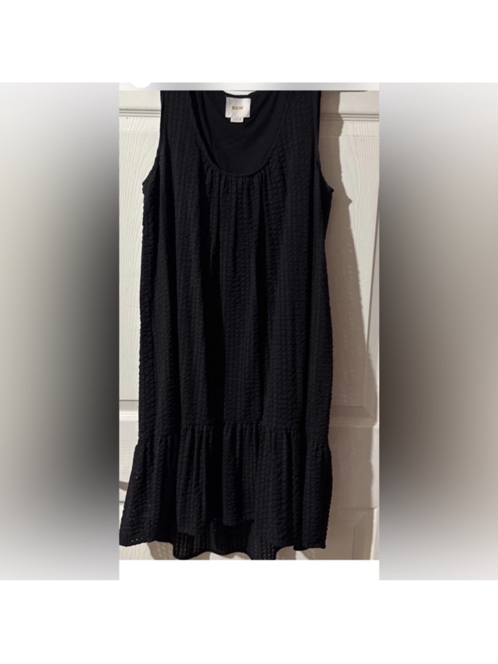 Maeve Anthropologie Womens SZ M Black Sleeveless Dress Blended
Fabric Boho Style